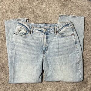 Old Navy Light Blue Straight Leg Jeans
